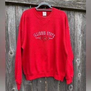 vintage Illinois State University (ISU) Redbirds crewneck